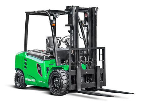 Electric Lithium-ion Pneumatic Tire Forklift 8,000-10,000lbs