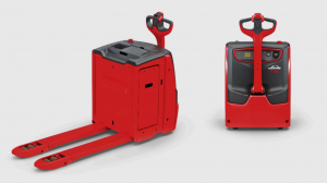Linde power pallet jack