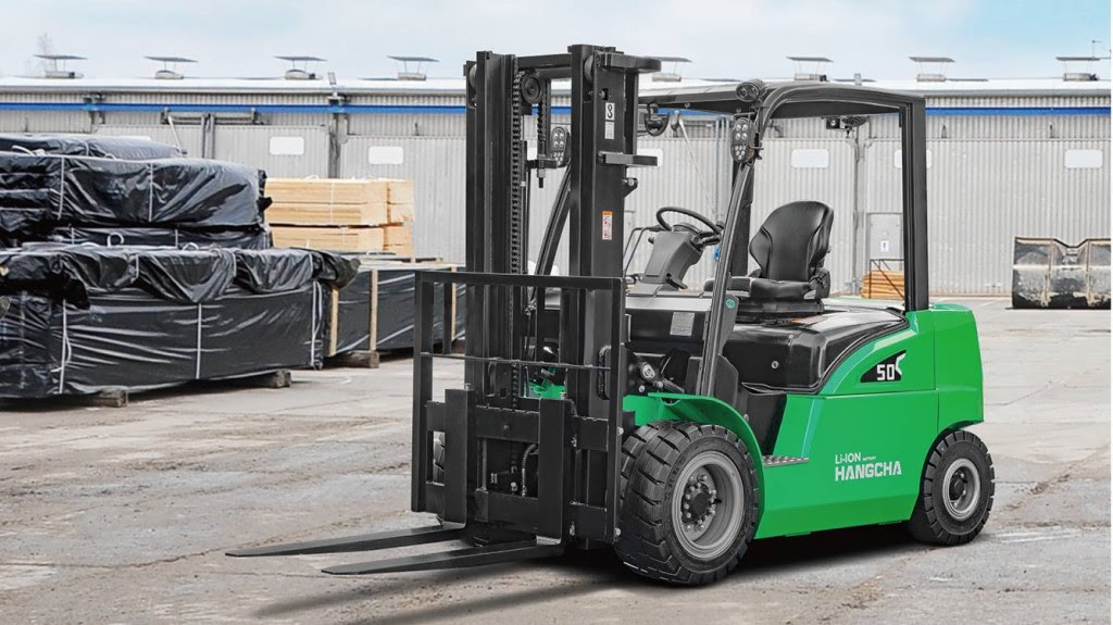 Electric Lithium-ion Pneumatic Tire Forklift 8,000-11,000lbs