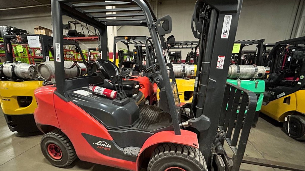 Linde used forklift
